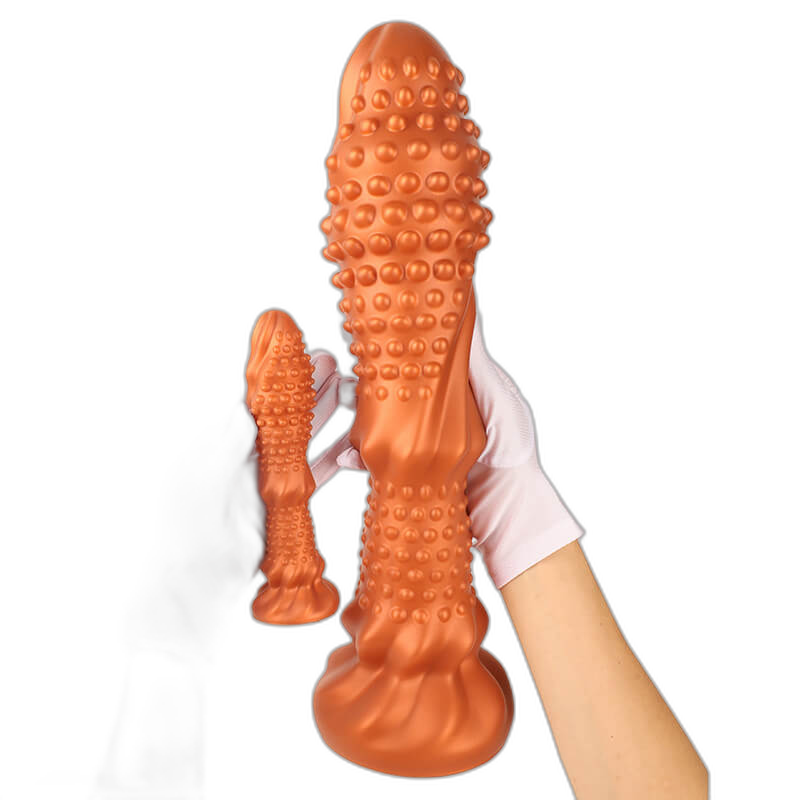 OrbArmor - Textured Silicone Dildo - Suction Cup Dildo