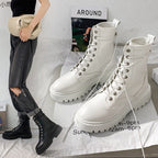 Martin boots women's thick-soled mid-tube short boots non-slip