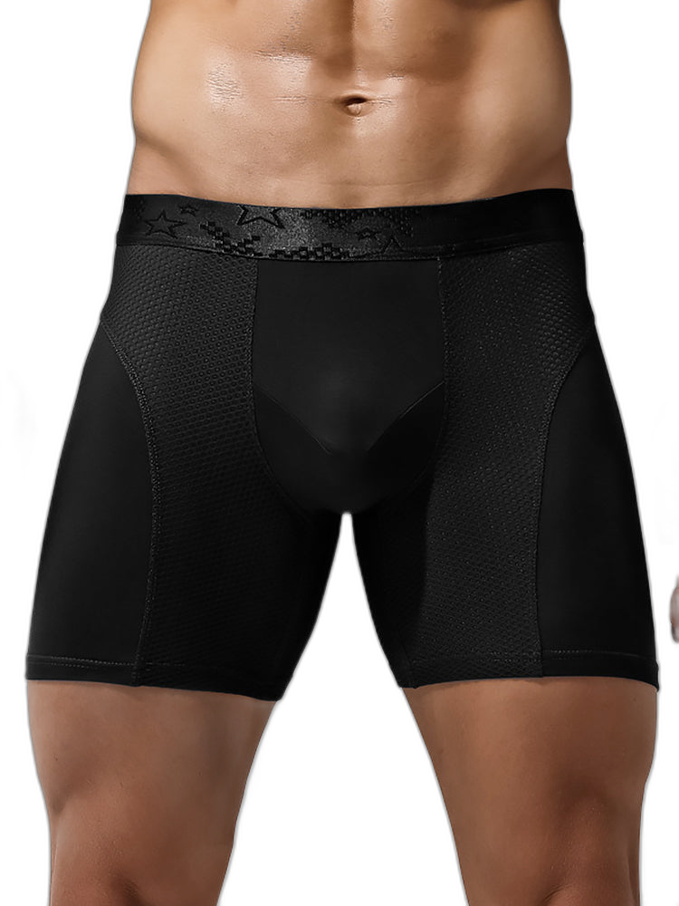 3 Pack Breathable Antibacterial Mesh Boxers Briefs