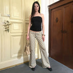 Slim-fit Low-rise Figure-flattering Casual Trousers