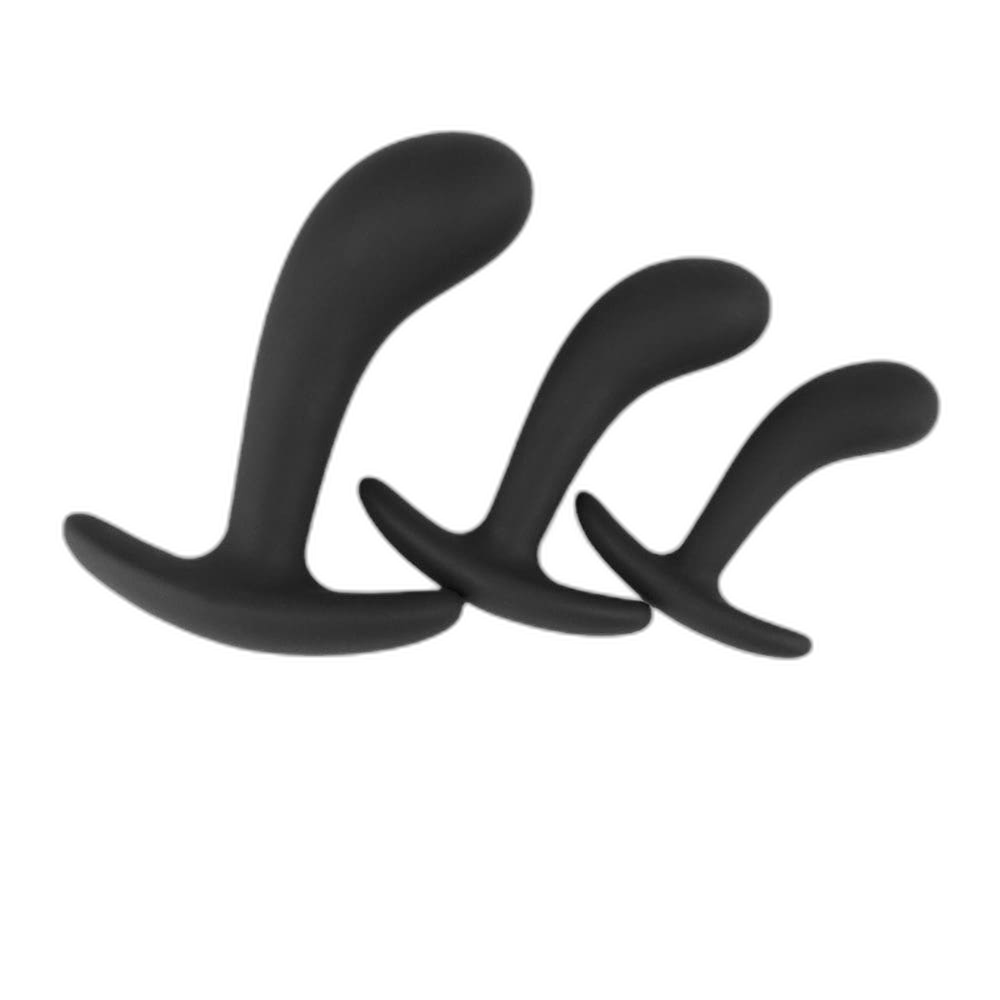 Finger - Silicone Anal Plug Set - Prostate Sex Toy