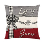 Christmas Cushion Cover Pillowcase Merry Christmas Decor For Home Xmas Ornament Happy NewYear Gift