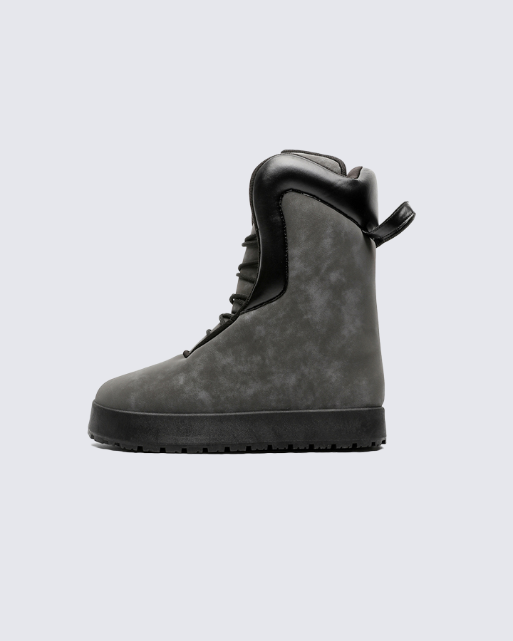 Trendy Oversized High-Top Puffer Boots