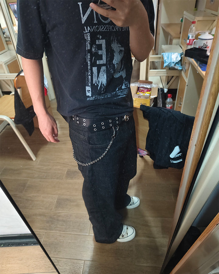 KIIKIO Punk Metal Belt
