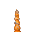 Pumpkin Anal Beads - Hands-Free Butt Plug - Soft Silicone Anal Sex Toy