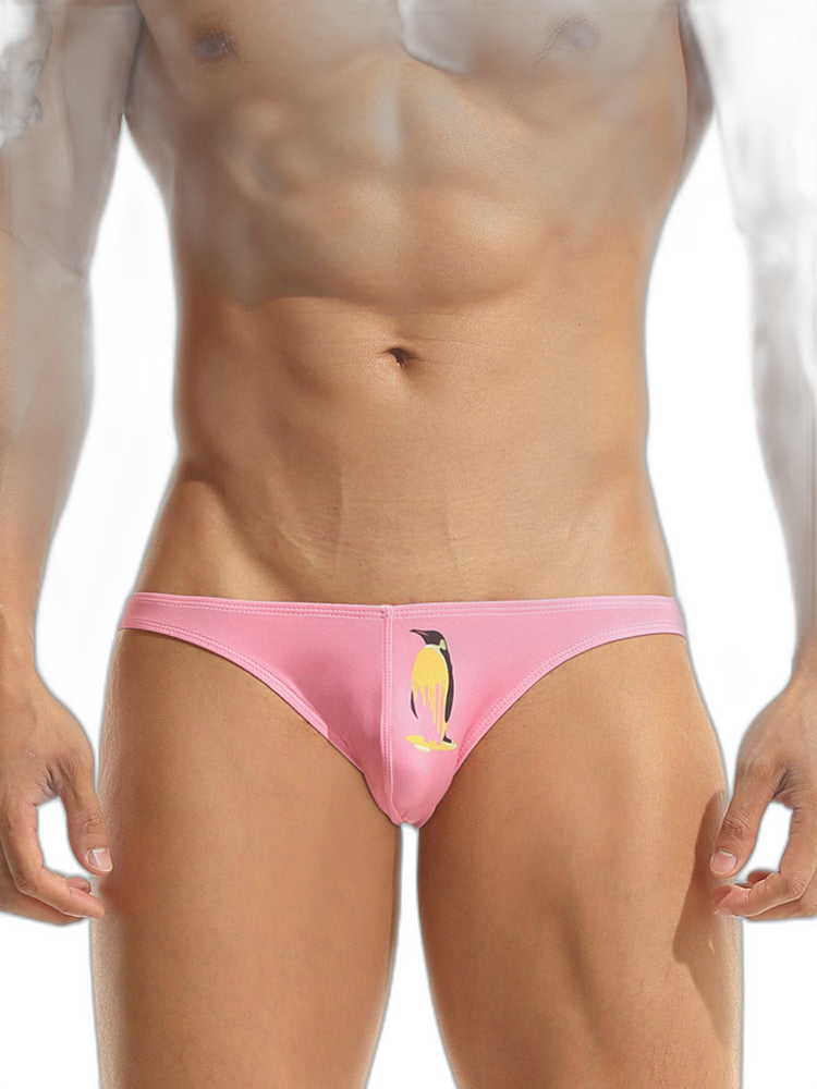 Men’s Cartoon Low-Rise Briefs