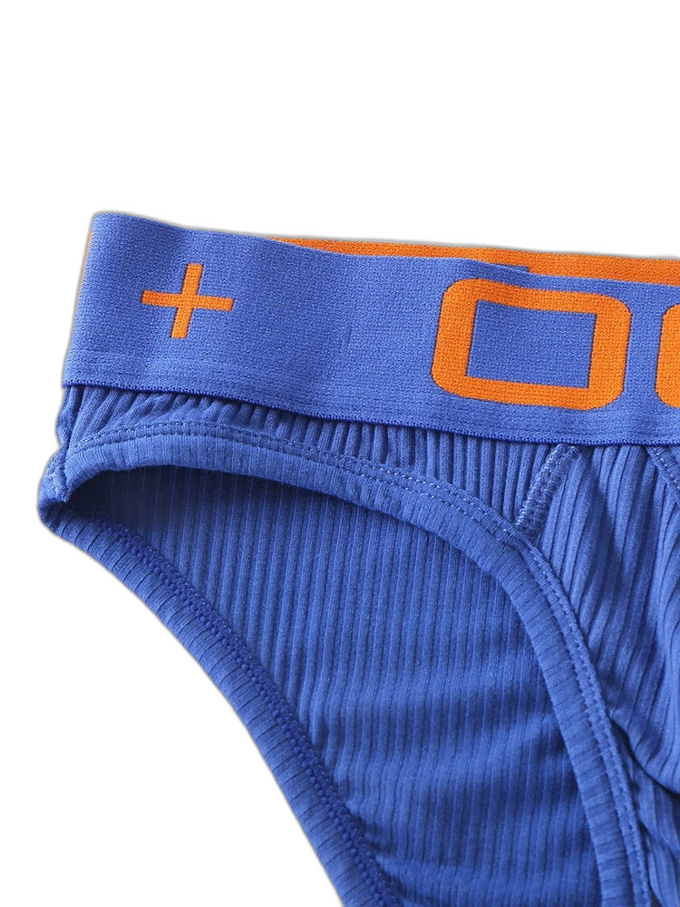 2 Pack Men's Hips Lifting Cotton Low-rise Briefs