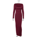 Elegant And Sexy Long-sleeve Dress For Women