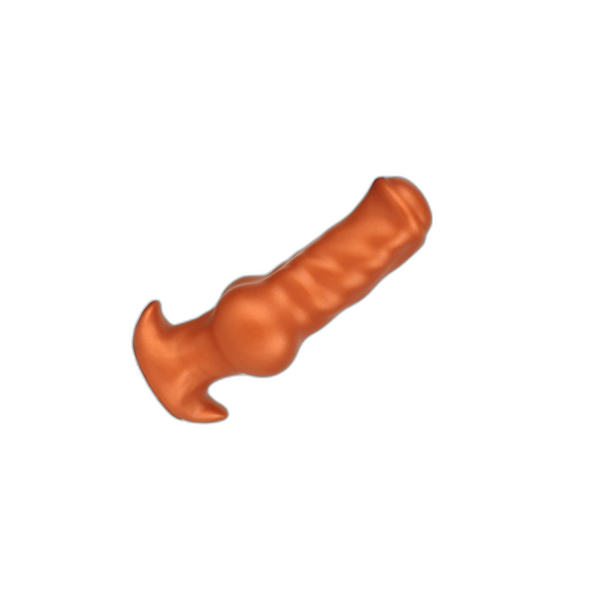ELITE Liquid Silicone Canine Milker Plug 7.1 Inch Gold