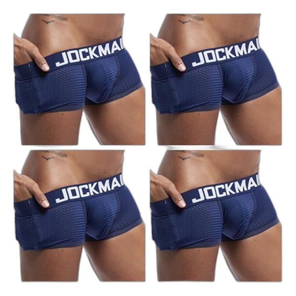 Jockmail Breathable Mesh Boxers (4 Pack)