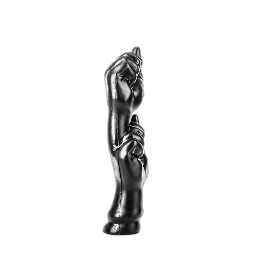 ruff GEAR Double Fist Punch Dildo 12.6 Inch Black