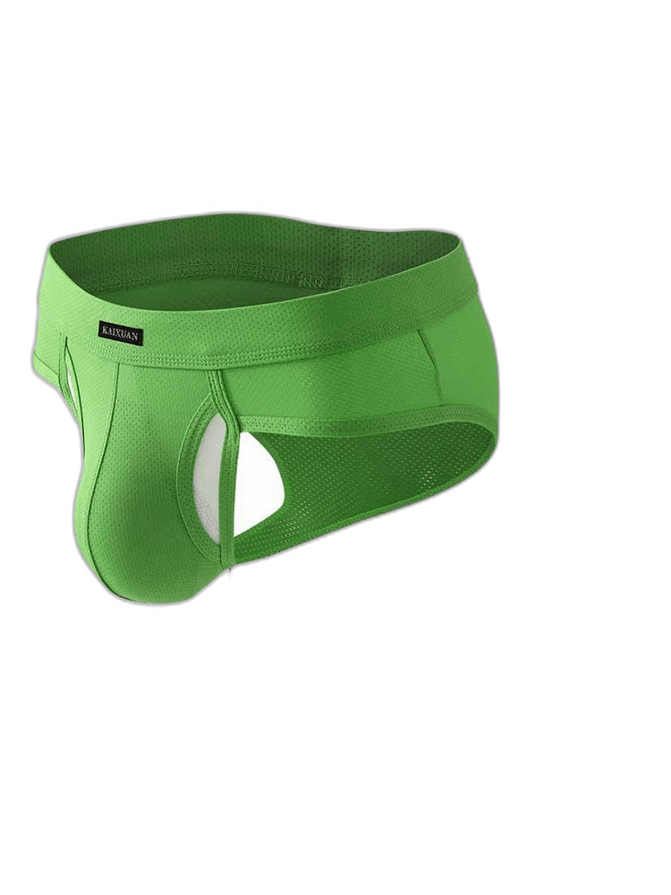 3 Pack Men's Seamless Comfort Sporty Cut Stretch Fit Briefs