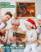 Christmas 24-day Countdown Scene Puzzle