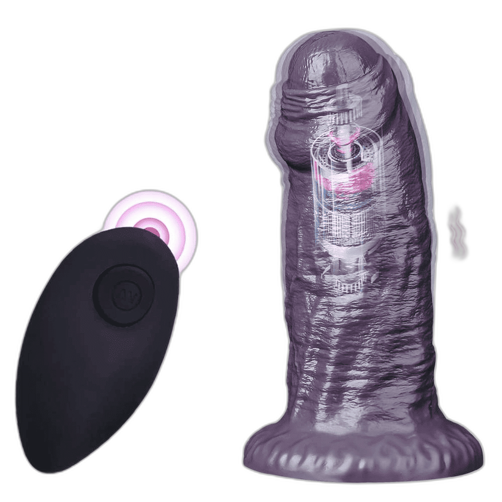 Fleshcurrent - 4.3 Inch Realistic Silicone Vibrating Dildo
