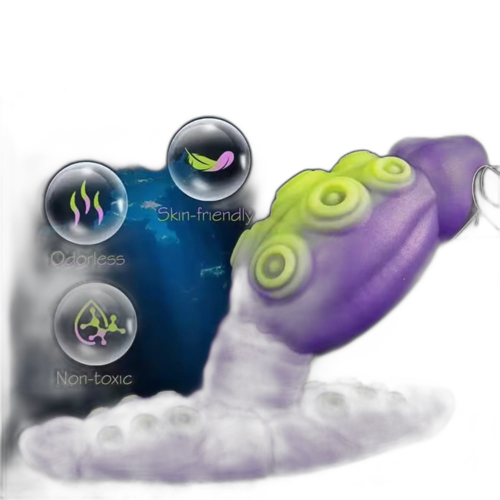 Marcus - 6 Inch Fantasy Tentacle Anal Plug - Silicone Monster Toy
