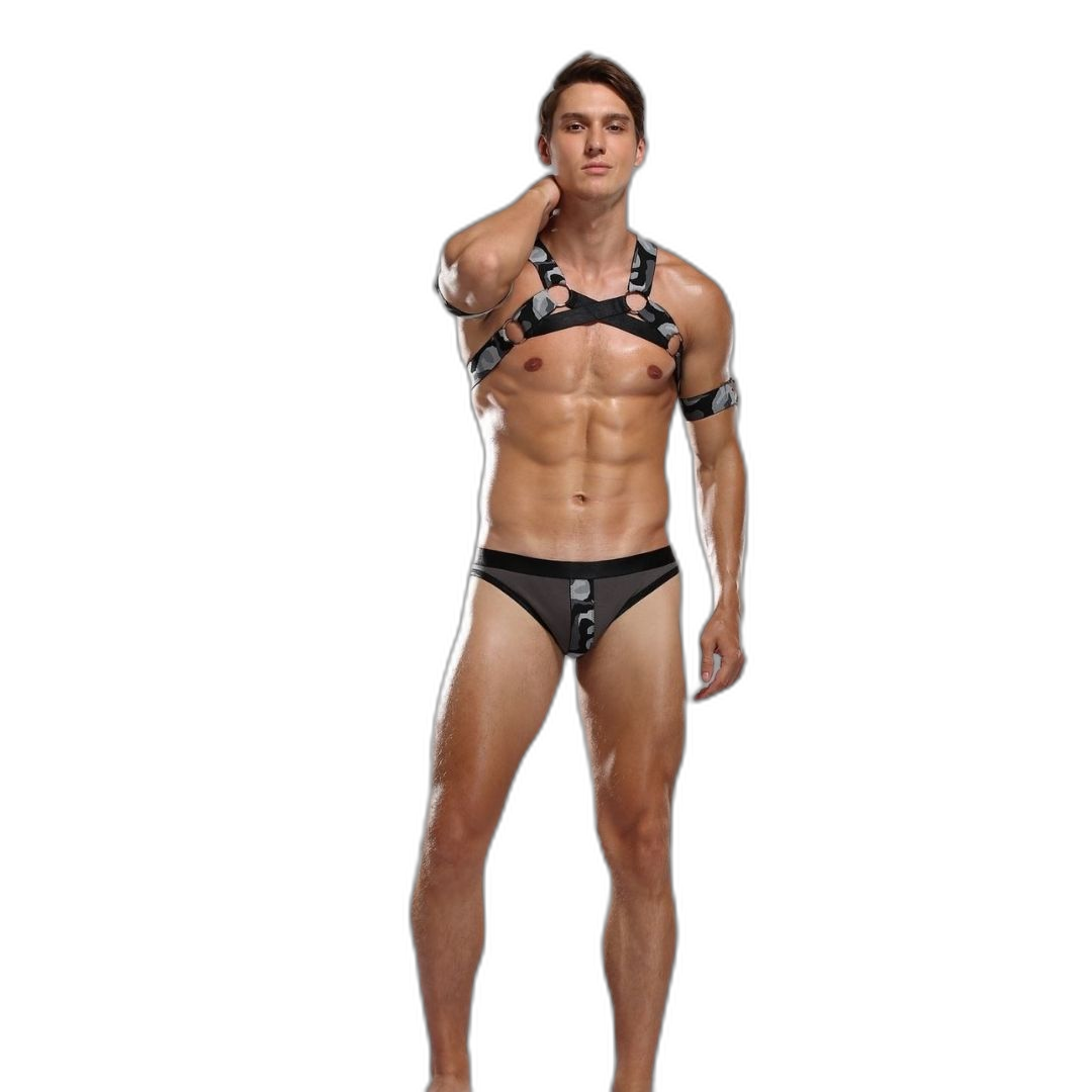 Sexy Camouflage Harness Costume