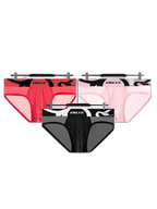 Men's Mesh Sport Briefs with Contoured Pouch & Ventilation