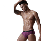 4 Pack Cotton Support U Convex Pouch Briefs