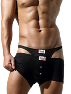 2 Pack Men's Sexy Breathable Mesh Thongs with High Stretch