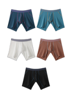 3 Pack Men's Anti-chafing Waffle Boxer Briefs
