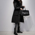 Parker Big Fur Collar Down Jacket Women