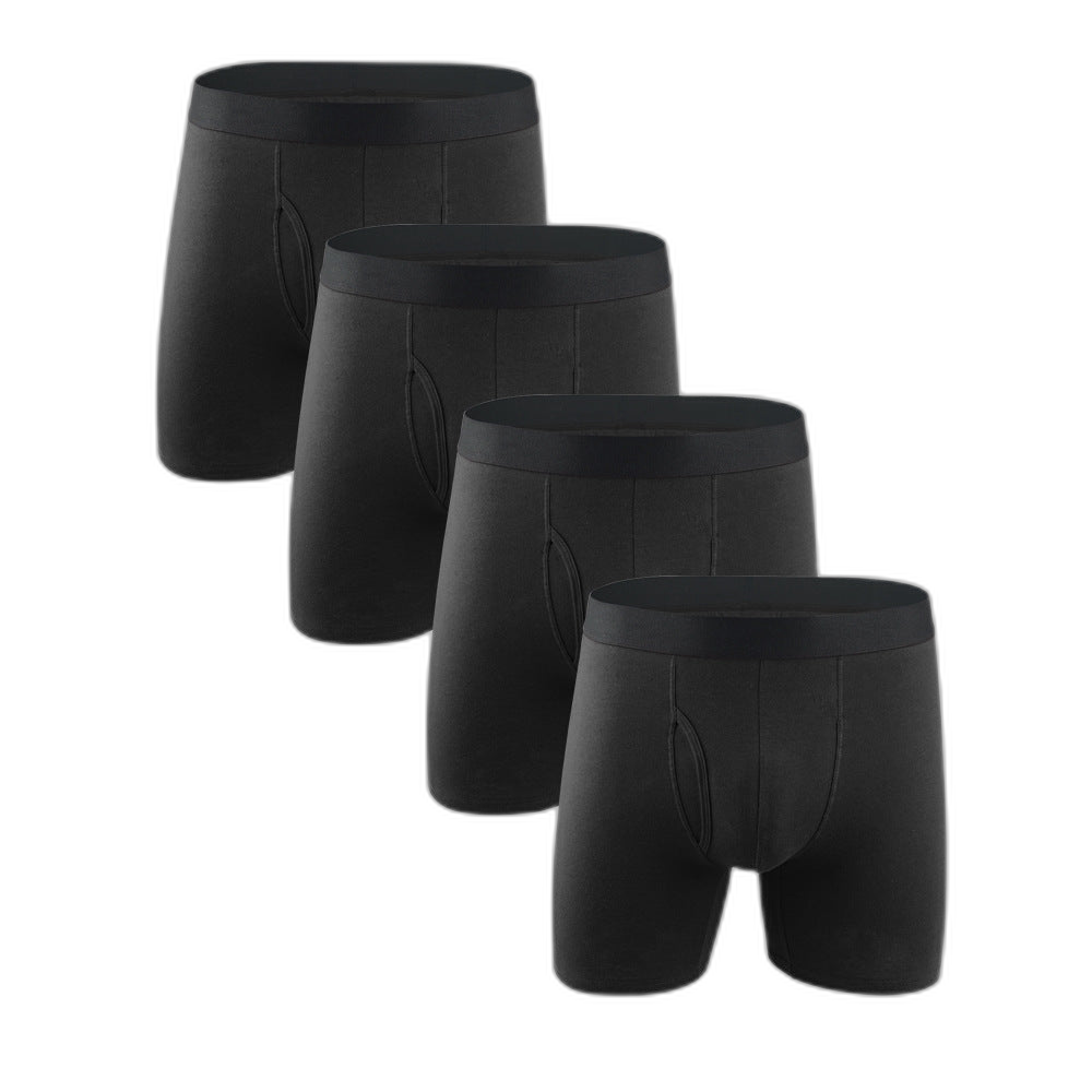 Multi-pack Men's Prevent Thighs Chafing Boxer Briefs