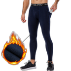 Mens Sports Thermal Leggings Compression Base Layer Tights