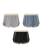 3 Pack Men's Ultra-Soft Cotton Solid Color Odor-Control Boxer Briefs