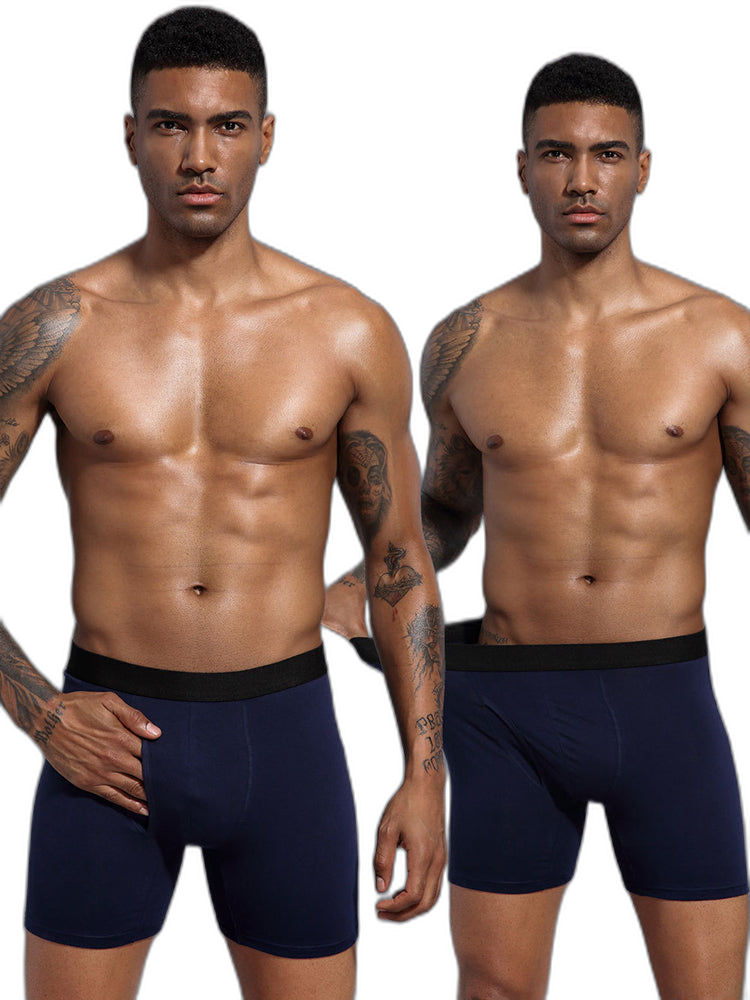 Multi-pack Men's Prevent Thighs Chafing Boxer Briefs