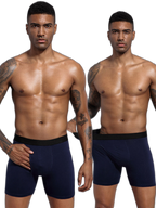 Multi-pack Men's Prevent Thighs Chafing Boxer Briefs