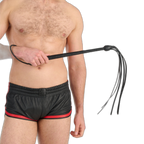 Prowler RED Long Handled Whip Black