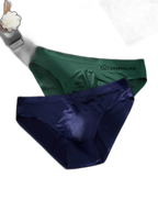 3 Pack Men's Ultra-Thin Seamless Ice Silk Cool-Touch Briefs