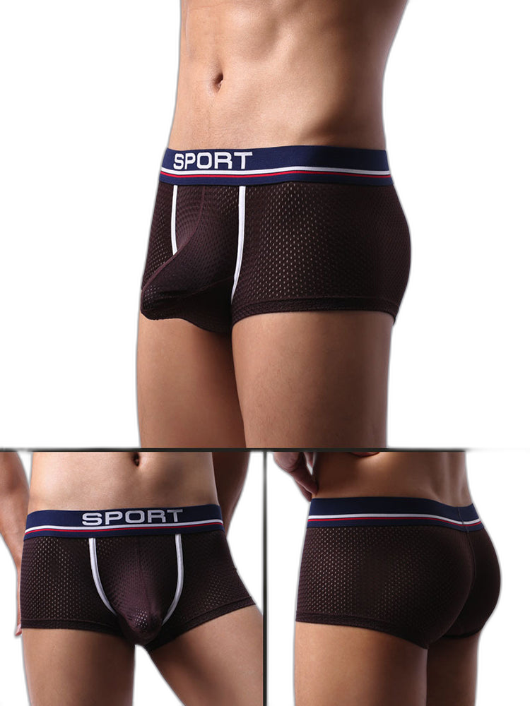 2 Pack Breathable Separate Pouch Boxer Briefs