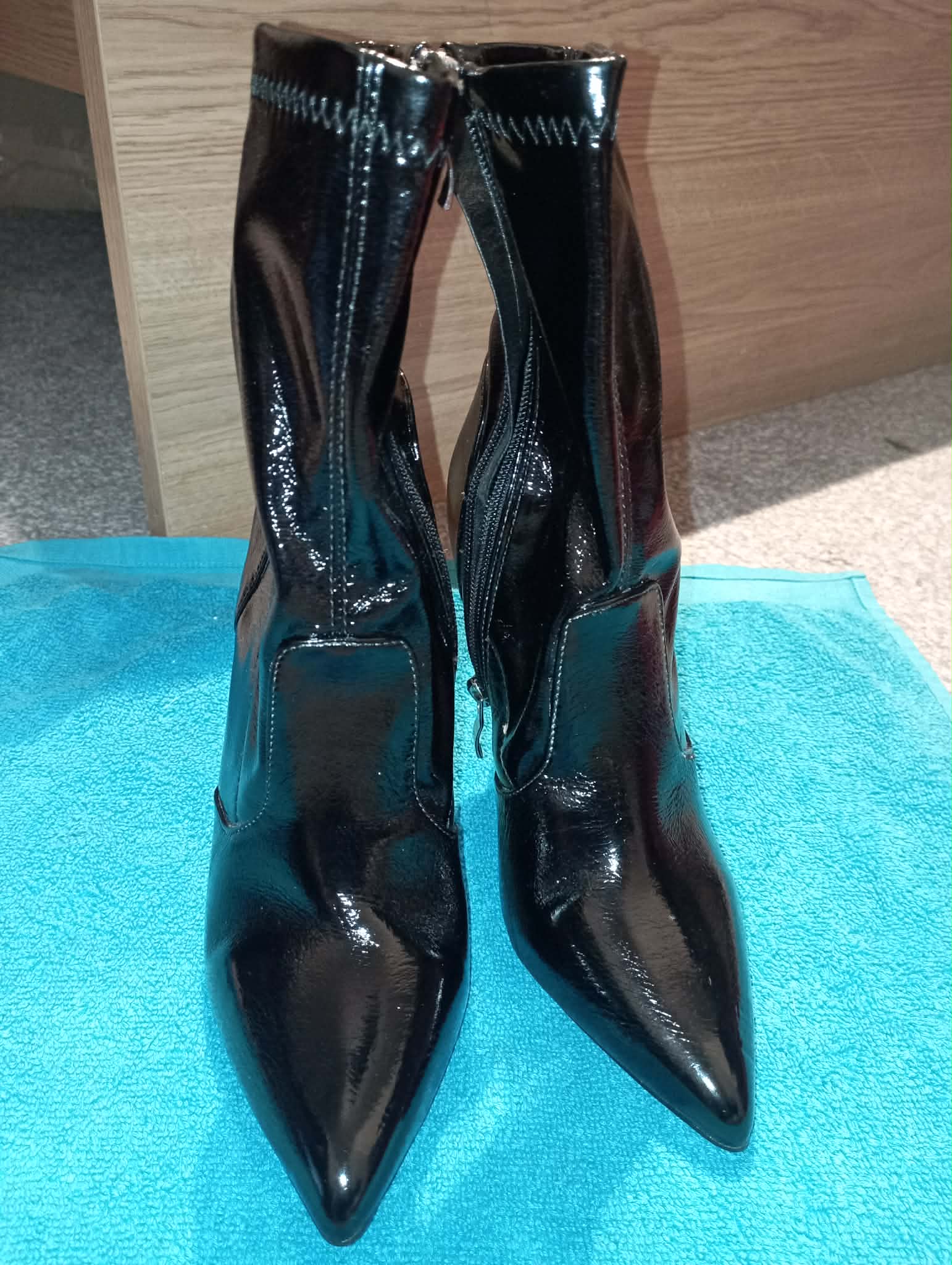 WOMEN'S ANKLE BOOTS BLACK size 3UK/36EU/5US