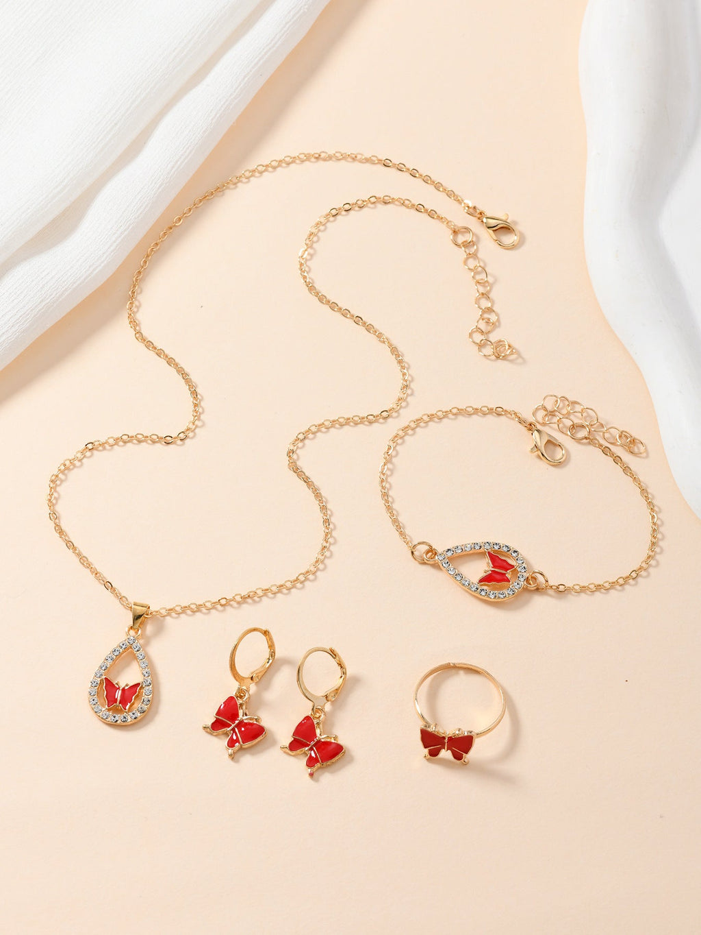 Butterfly Jewellery Set