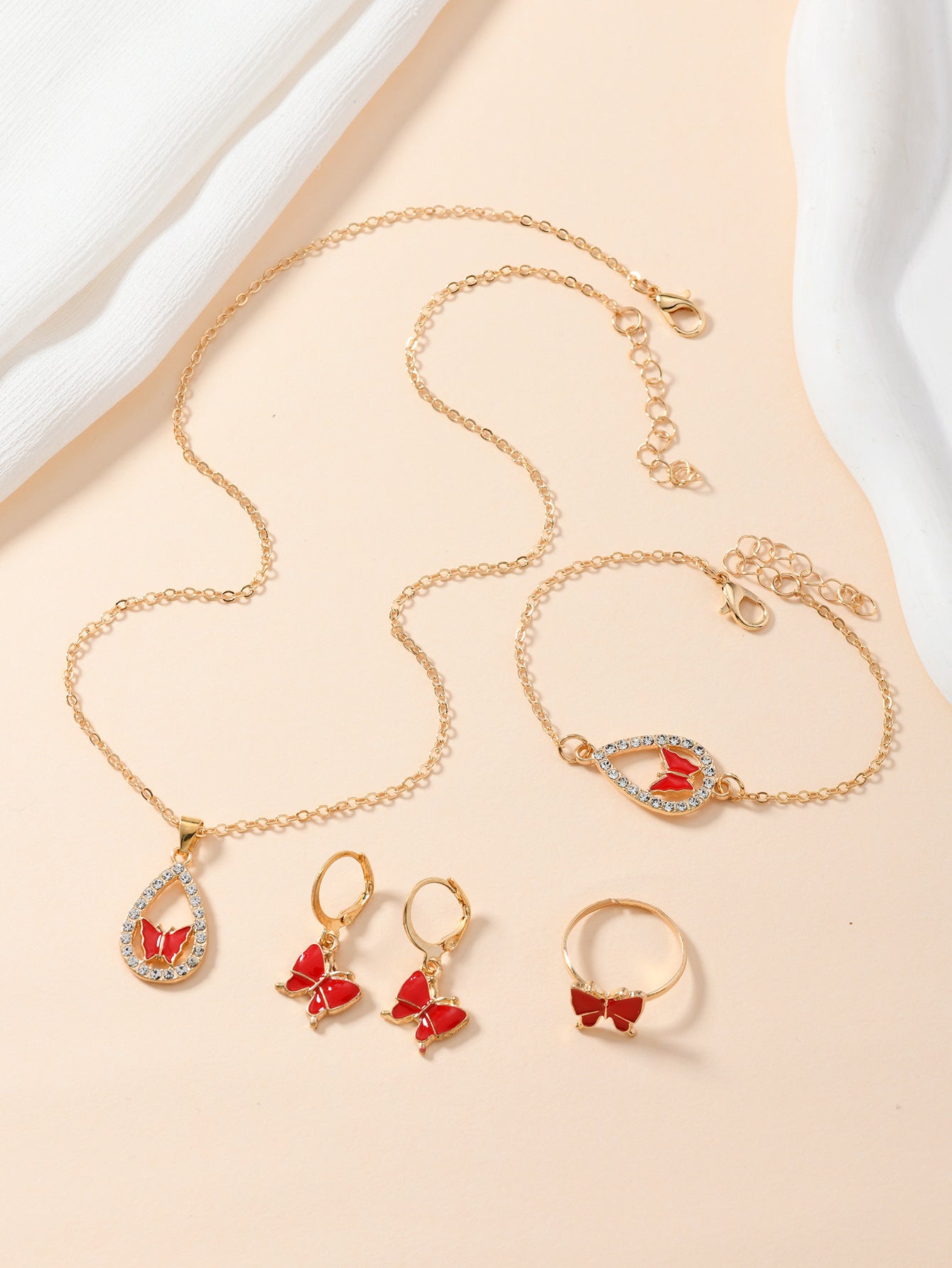 Butterfly Jewellery Set