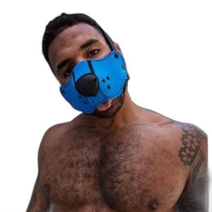Mr S Leather Neo Open Chin Face Harness