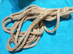 GRESONIC HEMP ROPE WITH LIGHTS WITH TIMER for camping, Christmas and more