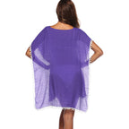 European And American Bikini Cutout Blouse Knitted Sun Protection Clothing