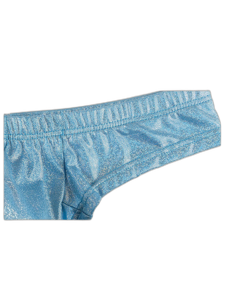 3 Pack Men's Sparkle Thongs in Solid Colors