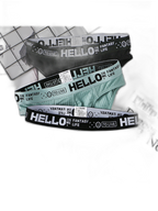 Men's Cotton Ribbed Breathable Briefs with 3D Pouch