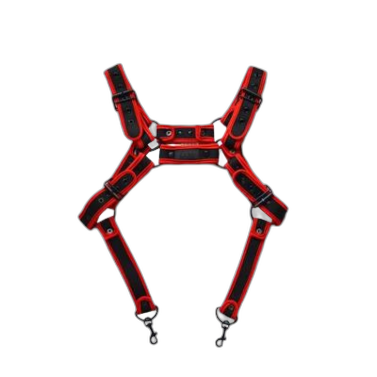 Fusion Shoulder Strap Metallic Buckle Harness