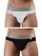 2 Pack Men's Lift No-Show Briefs
