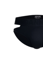 Men’s Ribbed Cutout Stretch Cotton Briefs