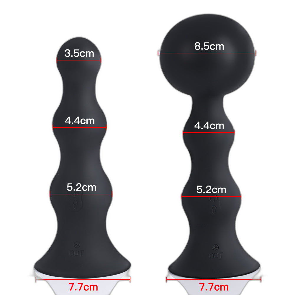 Xomiy Anal Vibrator - Inflatable Butt Plug