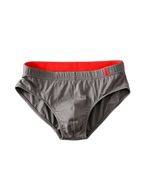 4 Pack Men's Solid Color Cotton Low-Rise Seamless Comfort Briefs