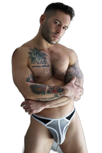 Breedwell Retro Remix Thong Heather Grey