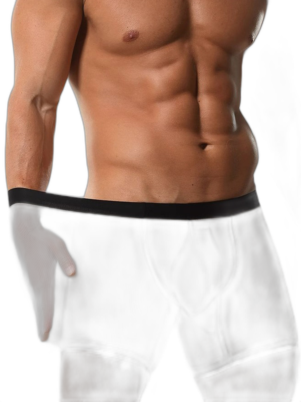 2 Pack Men’s Breathable Athletic Mesh Boxer Briefs