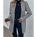 Women's Mid-length Woolen Coat