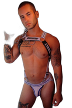 Breedwell Gymnetixxx Body Harness White